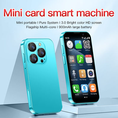 Bluetooth 4.0 Yüz Tanıma Çift SIM Klasik tarzı XS18 Pro 3G 3.0'Mini Telefon 2+16GB