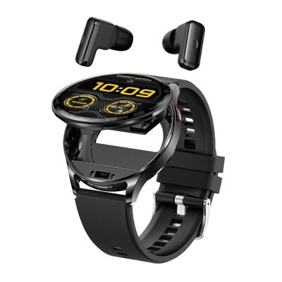 TWS Bluetooth Kulaklıkları Akıllı Saat Şık Tasarım Manyetik Şarj TWS Kulaklıkları Akıllı Saat