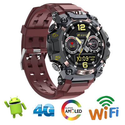 4G Android 8.1 HD Çifte Kamera Çet Çekirdek Akıllı Saat Gençler İçin Global WIFI IP68