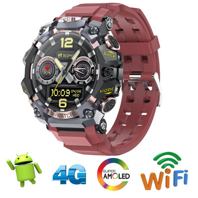 Dış 4G Akıllı Saat Akıllı Saat Fitness Takipçisi Android 8.1 Global Frekans Bantları ile işletim sistemi