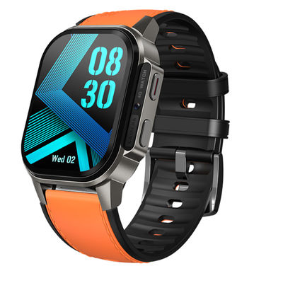 İyi bir fiyat. SIM Kart Slot 4G Akıllı Saat V4.2 BLE Bluetooth Android Spor Saati Silikon Kemeri çevrimiçi