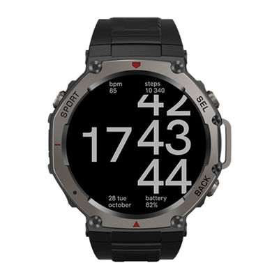 DM58-GPS GPS İzleme Saati 1.43' AMOLED HD Ekranı ve Yüksek Hassaslıklı Kalp Atış Hızı Sensörü