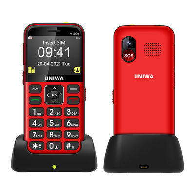 İyi bir fiyat. UNIWA V1000 Yaşlılar Cep Telefonları 4G Konforlu Yaşlılar Cep Telefonları çevrimiçi