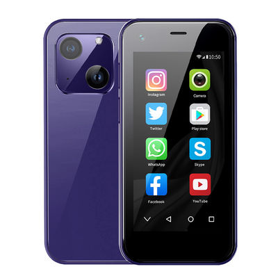 Rainbuvvy XS13 Pro Küçük Akıllı Telefon 2.5'Android 9.0 RAM 2+16 WIFI Çift SIM 3G
