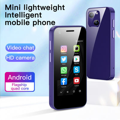 Mini 3G Akıllı Telefon XS13 PRO 2+16GB Android 9.0 2.5'Ekran Tipi-c Çift Kart