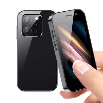 XS15 PRO AB Sürümü 3.0' Android 9.0 4G Küçük Mobil Telefon Yüz Tanımı Tipi C Çift SIM