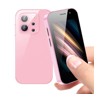 Face ID Tip C Android Mini Akıllı Telefon 4G XS15 PRO AB Sürümü Mini Küçük Akıllı Telefon