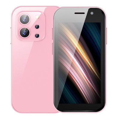 Hafif 4G Mini Akıllı Telefon XS15 PRO AB Sürümü Android Küçük Mobil Telefon Çift Kartlı