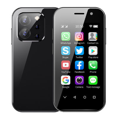 AB Sürümü Küçük Boyutlu 4G Akıllı Telefon XS15 PRO Face ID Tip C Küçük Ekranlı Cep Telefonları