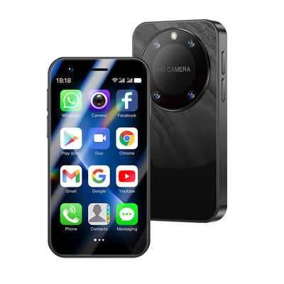 Yüz Tanıma 2000mAh 3G Mini Akıllı Telefon 1+16GB 3.0 Inch IPS Ekranı
