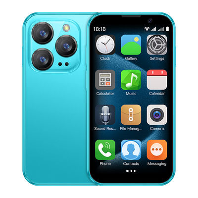 Yeni XS18 Pro 3G 3.0 Inch Mini Telefon 2GB + 16GB Çift SIM Çift Bekleme Beş renk