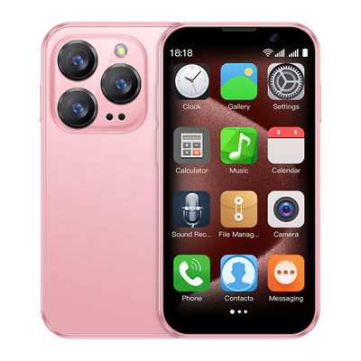 İyi bir fiyat. 3G Mini Telefon Yeni XS18 Pro 3G Bluetooth 4.0 Yüz Tanıma 2GB + 16GB çevrimiçi