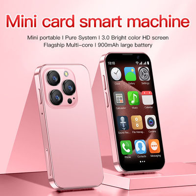 İyi bir fiyat. 3.0''Mini Telefon 2+16GB Bluetooth 4.0 Yüz Tanıma Çift SIM Klasik tarzı XS18 Pro 3G çevrimiçi