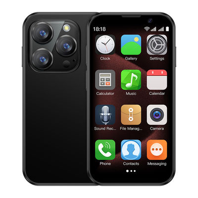 Yüz Tanıma Çift SIM Klasik tarzı XS18 Pro 3G 3.0'' Mini Telefon 2+16GB Bluetooth 4.0