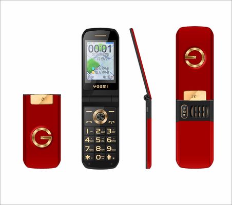 YEEMI G9000 Flip Mobil Telefon 2.6'Ekran Klavye Çift SIM Kart Fener Sihirli Ses