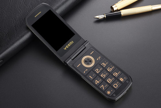Flip Mobile Phone 2.6'Ekrani Klavye Çift SIM Kart Fener Sihirli Ses YEEMI G9000