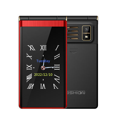 Yeemi M1 GSM 2G 2.8 Inch Çift Ekranlı Katlanabilir Telefon FM Mp3 Mp4 Micro USB