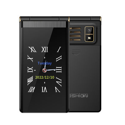 Yeemi M1 GSM 2G Çift SIM Çift Ekran Katlanabilir Telefon MTK Micro USB 2.8 Inch