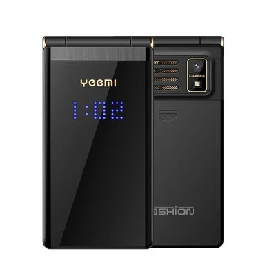 GSM MTK 2.8 Inch Çift Ekranlı 2G Cep telefonu Büyük Harfler MP3 çalar YEEMI M2-C