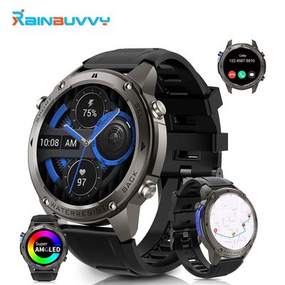 DM56-GPS Android Akıllı Saat Fitness için Pusulalı Uzun Bekleme GPS