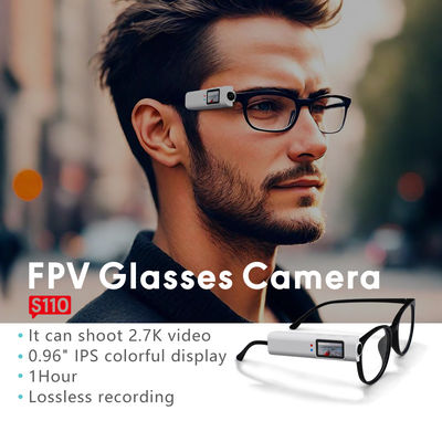 Giyilebilir Küçük Fpv Kamerası WiFi Video Kamerası 110° Geniş Açı Lens Anti Shake APP Kontrolü