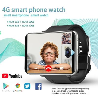 İyi bir fiyat. DM100 4G 2.86 Inch Ekran Akıllı Saat Android 7.1 OS Telefon 3+32GB 5MP Kamera 480*640 Ips 2700mah çevrimiçi