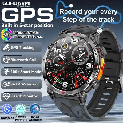 İyi bir fiyat. BT Çağrı Profesyonel GPS AMOLED 650Mah 3ATM Su Geçirmez Fitness Takibi Spor Akıllı Saat çevrimiçi