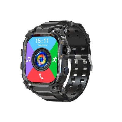 İyi bir fiyat. Q888 Android 8.1 Akıllı Saat Erkek GPS 3+32GB HD Dönen Kamera 4G SIM Kart WIFI Kablosuz çevrimiçi