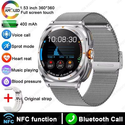 İyi bir fiyat. TWS Smart Watch Durable Alloy PC Material IP67 Waterproof Full Touch Screen GT98 çevrimiçi
