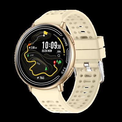 İyi bir fiyat. KC100 GPS Kadın Akıllı Saat IP68 Su geçirmez Spor Saatleri Kan basıncı Kalp hızı monitörü çevrimiçi