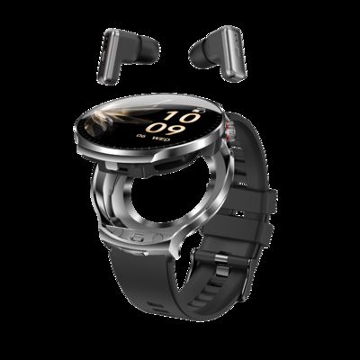 İyi bir fiyat. T100 Erkek TWS 2'si 1 Arada Kablosuz Bluetooth Çağrı Kulaklığı Kalp Atış Hızı Spor Müzik Kulaklık Akıllı Saat çevrimiçi