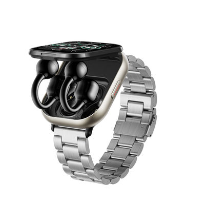 TWS 2 in 1 Kablosuz Bluetooth Çağrı D12 kulaklık Müzik Çalma Spor Fitness İzleyici Akıllı Saat