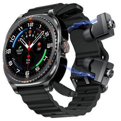 İyi bir fiyat. Bluetooth 5.3 TFT Ekranı ve Spor ve Fitness için Silikon Gel Bandlı Akıllı Saat çevrimiçi
