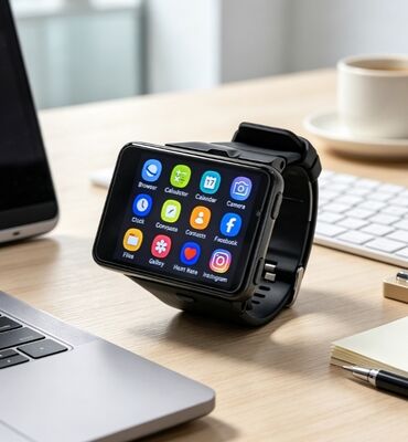 4G smartwatch S999 plus big full touch screen  dual camera 64GB or 128GB