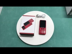 Düğme telefonu 2.4'' 1500mAh Alarm saati müzik çalar el feneri Çift SIM 2G özelliği i79