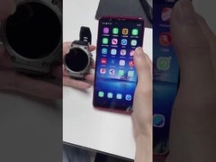 DM58-GPS Çinko Alaşımlı GPS Akıllı Saat 5ATM BLE 5.3 500mAh Pil Su geçirmez Spor Saati