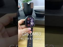 DM63 Ses Asistanları 4G LTE Akıllı Saat 2.13''' HD Ekran Etkinliği İzleme