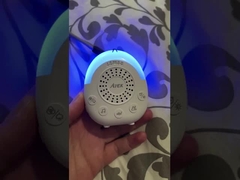 Çocuk Kilitli Beyaz Gürültü Makinesi Beş Renkli Gece Işığı 30 Rahatlatıcı Sesler Zamanlayıcı Fonksiyon