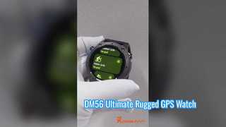 Yeni DM56 GPS Akıllı Saat 1.43''HD AMOLED Ekran Çoklu GNSS Pusula, Barometre ve Altimetre 5