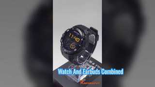 NFC Kulaklık Akıllı İzle 2 in 1 TWS Bluetooth Kulaklık Kulakiçi Müzik Çağrı Erkek Sağlığı İzleme Wat